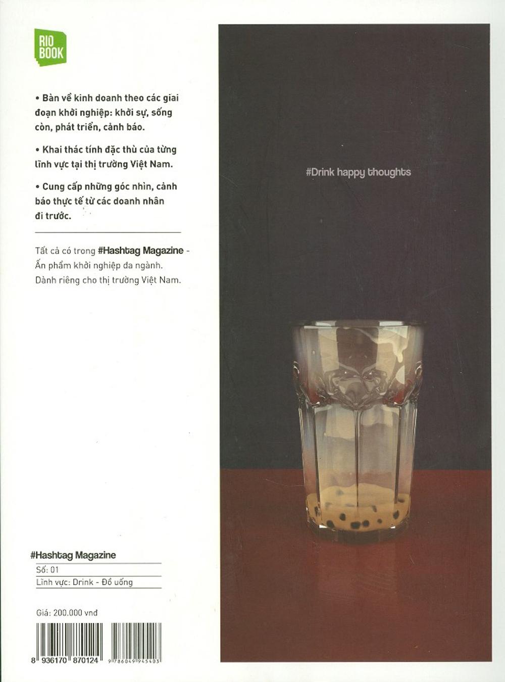 Hashtag #01: Drink - Kinh Doanh Đồ Uống Tại Thị Trường Việt Nam (Tái Bản 2020)