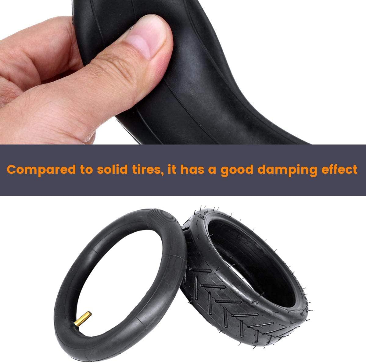 Dành Cho Xiaomi Xe Điện Lốp Cao Su 8 1/2X2 Nâng Cấp Làm Dày Ống Bên Trong 8.5 "M365 Pro Phía Trước Phía Sau thay Thế Lốp Xe Color: 1PCS Tire Set