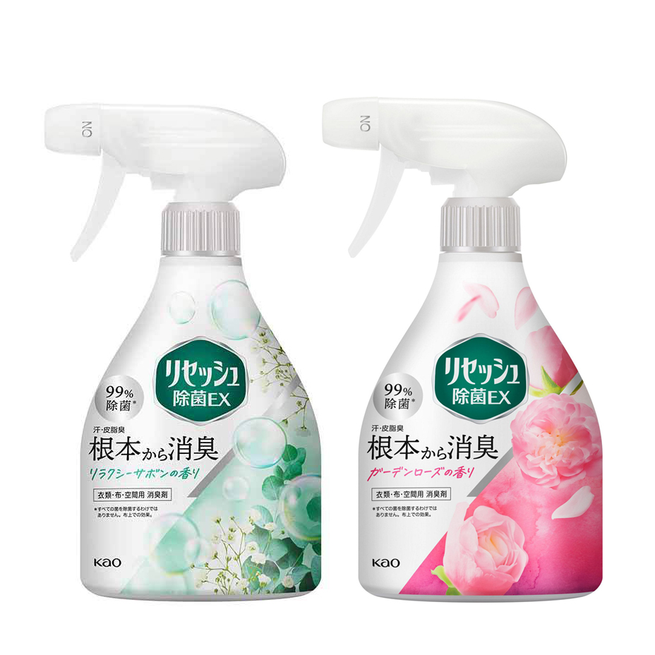 Xịt thơm và khử trùng quần áo hương nước hoa Kao EX Nhật Bản 370ml