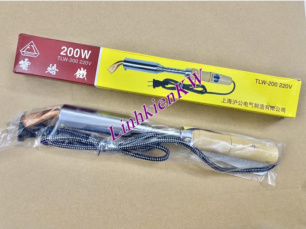 Mỏ Hàn Chì - Mỏ Hàn Thiếc 200W 220V, Cầm Tay Mới 100%.