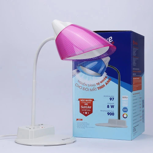 Đèn bàn LED bảo vệ thị lực RD-RL-40 8W(OC-USB) 6500K - Màu ngẫu nhiên