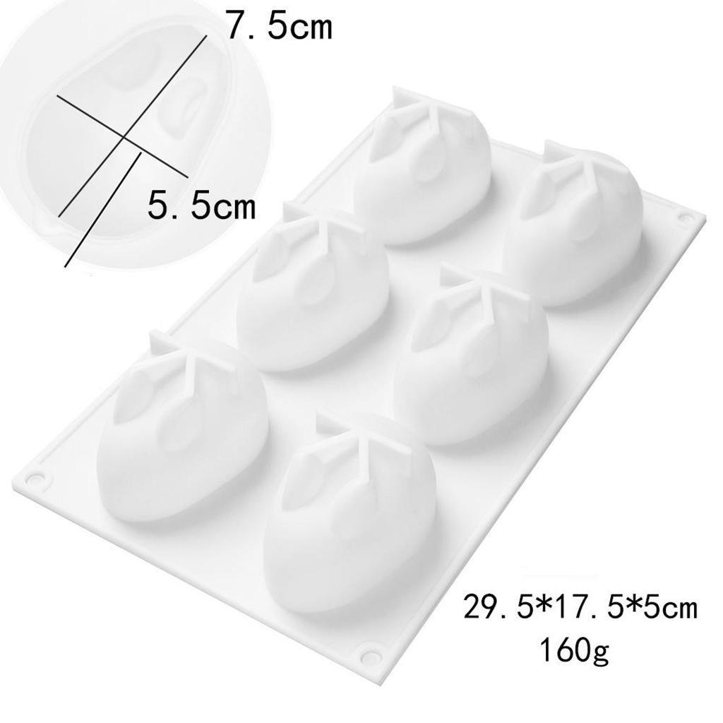 Silicone Cake Molds Rabbit Shape Non Stick Soap Pastry Cake Dessert Decor