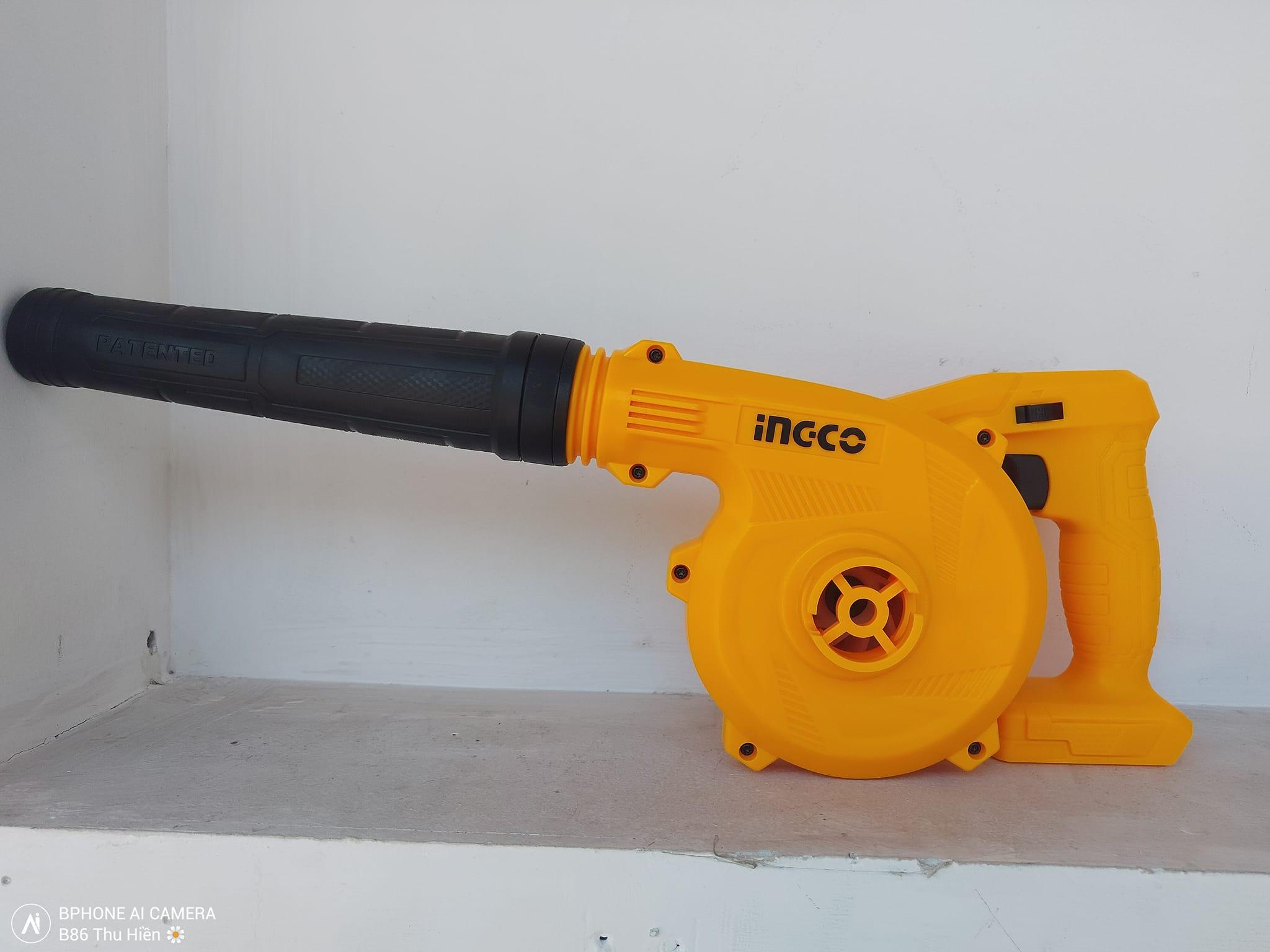 MÁY THỔI BỤI DÙNG PIN 20V INGCO CABLI20018 (CHƯA GỒM PIN VÀ SẠC)  - HÀNG CHÍNH HÃNG