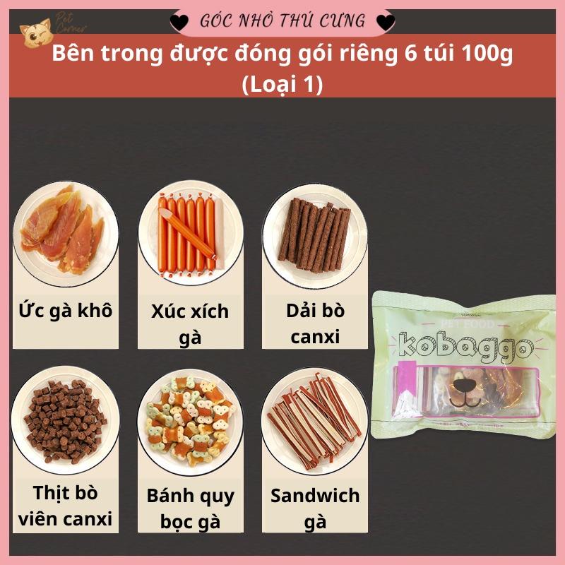 Bánh thưởng cho thú cưng (Đồ ăn nhẹ cho chó mèo)