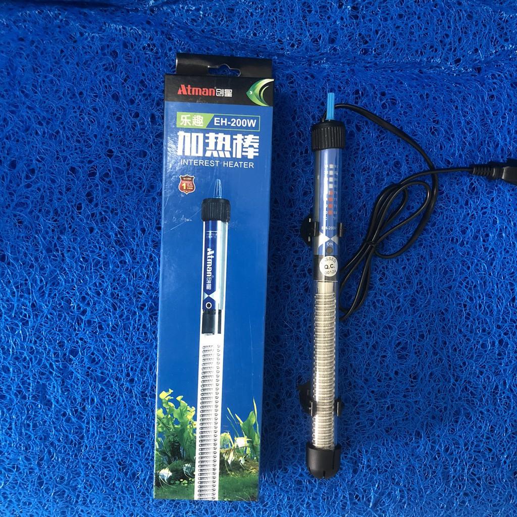 MÁY SƯỞI THỦY TINH ATMAN EH 100W/200W/300W CHO BỂ CÁ CẢNH