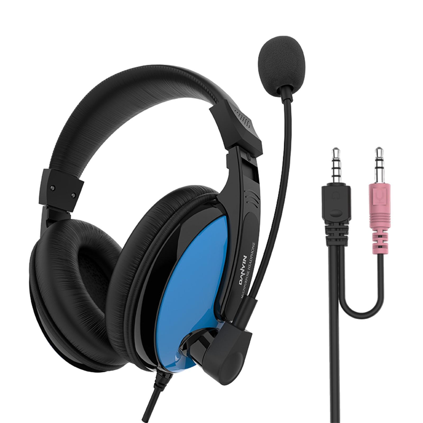 Ear Wired 3.5mm Headsets Earphone for Childrens Professional White