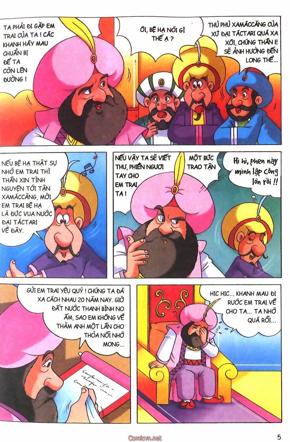 nghìn lẻ một đêm màu chapter 1 4