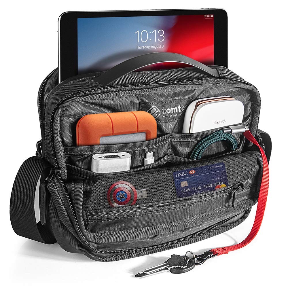 Túi Đeo Đa Năng TOMTOC Crossbody Breeze For Tech Accessories and Tablet/Notebook 11 inch T20S1D1