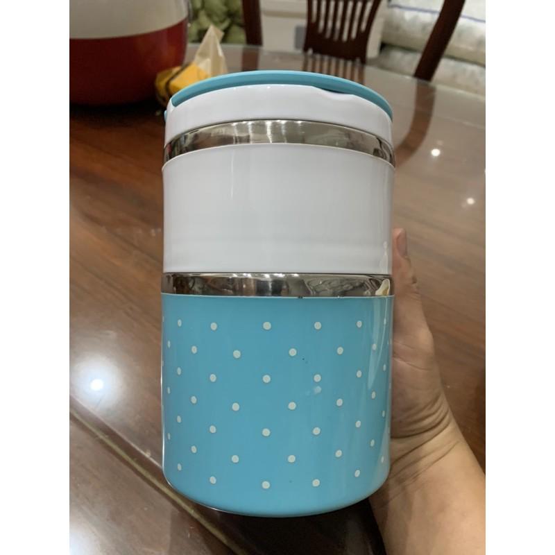 Cạp lồng inox 2 tầng chấm bi ruột inox
