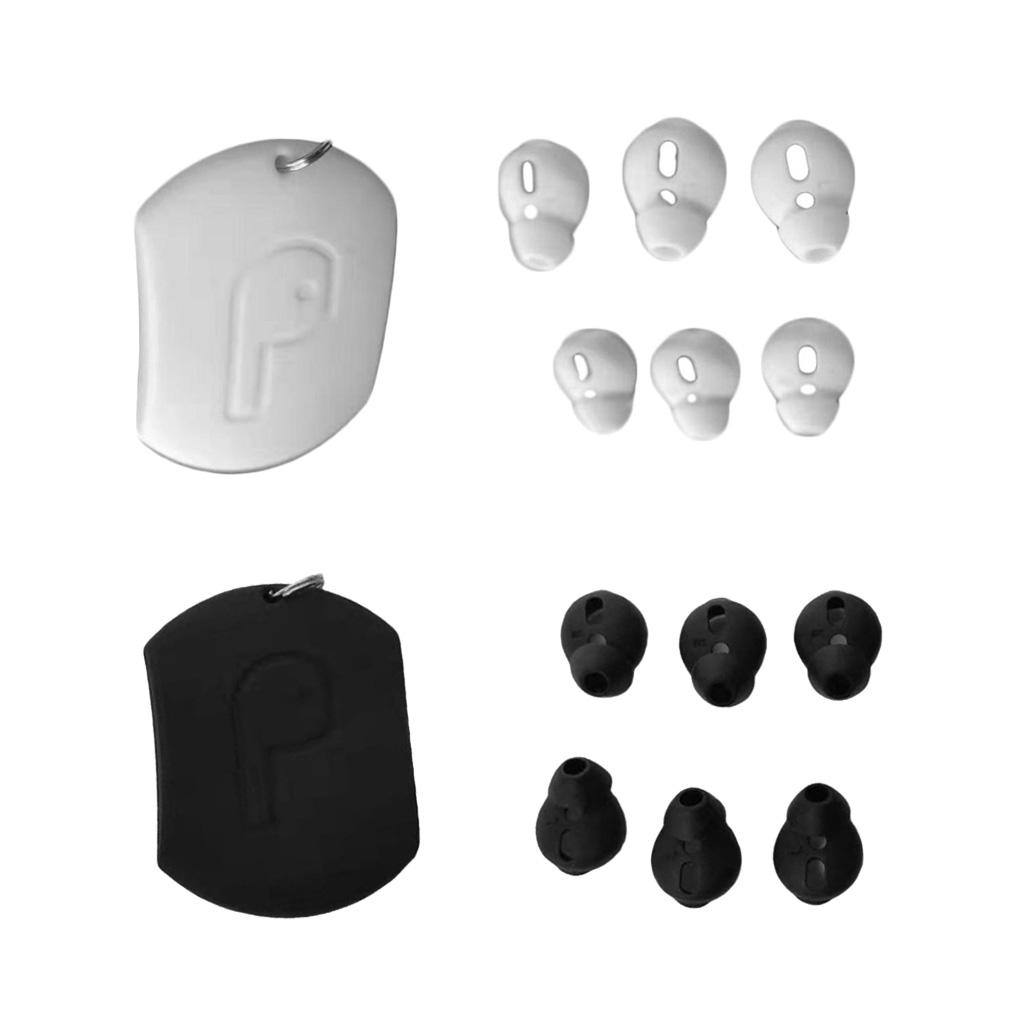 3 Cặp Khuyên Tai Bằng Silicon Thay Thế Nút Tai Cho Airpods
