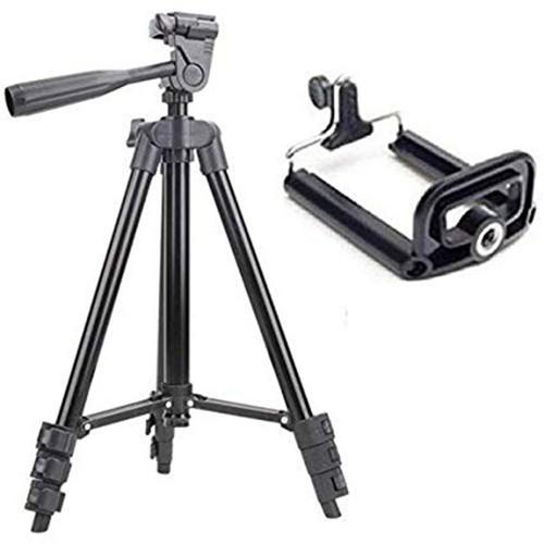 Chân máy ảnh Tripod 3120 tặng Giá kẹp điện thoại, REMOTE và Túi đựng