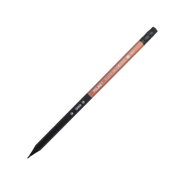 Bút Chì Gỗ HB Milan Graphite Graphite Copper 0714148 (Mẫu Màu Giao Ngẫu Nhiên)