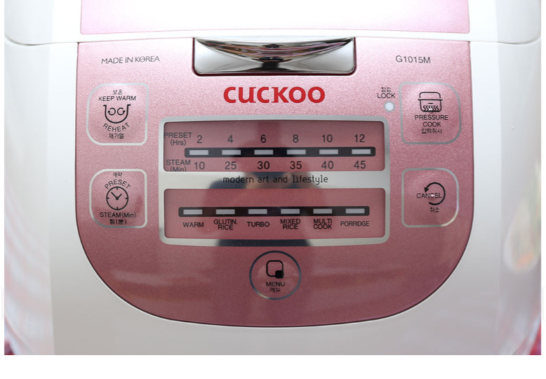 Nồi cơm điện tử áp suất Cuckoo 1.8 lít CRP-G1015M - Hàng chính hãng - Chỉ giao Hà Nội