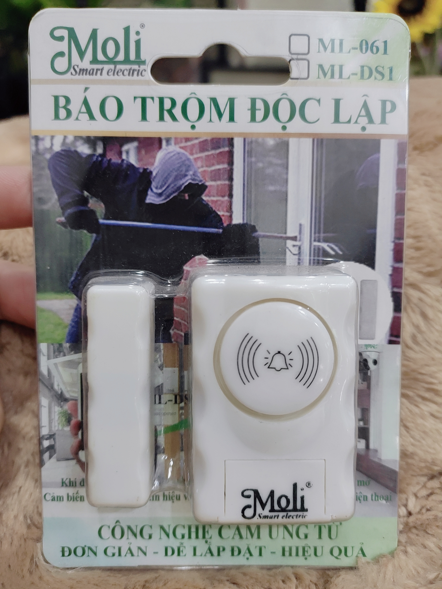 BÁO ĐỘNG GẮN CỬA CẢM ỨNG TỪ ML-061
