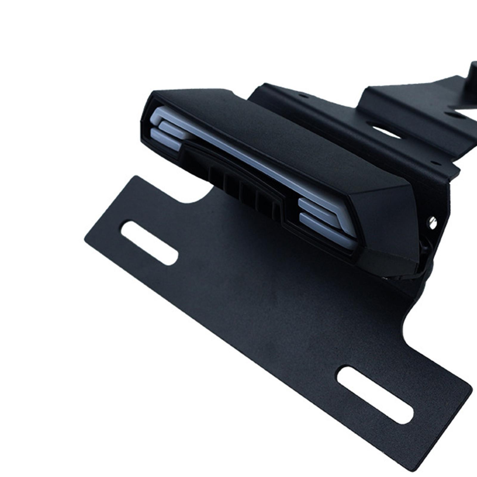 Motorcycle License Holder Registration Bracket LED Tail for 900