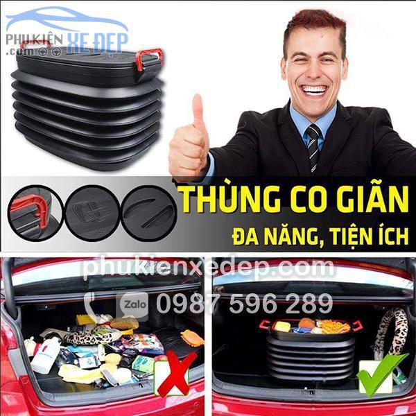 Thùng đựng đồ cao cấp - co giãn 40L cho ô tô