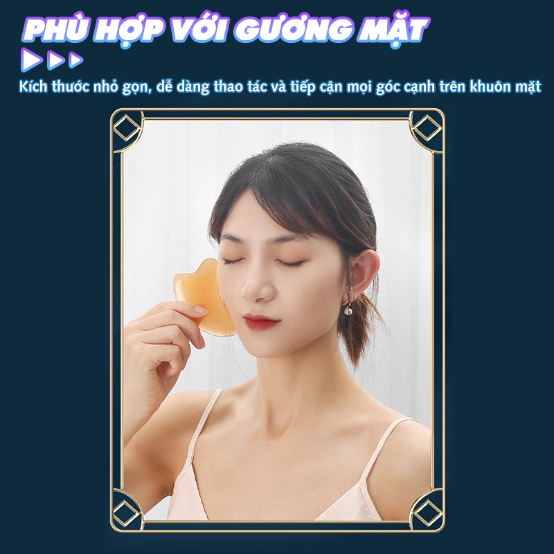 Dụng cụ massage, cạo gió, giải cơ Nikio NK-03C1 - Massage mặt cao cấp, nâng cơ giảm nếp nhăn hiệu quả