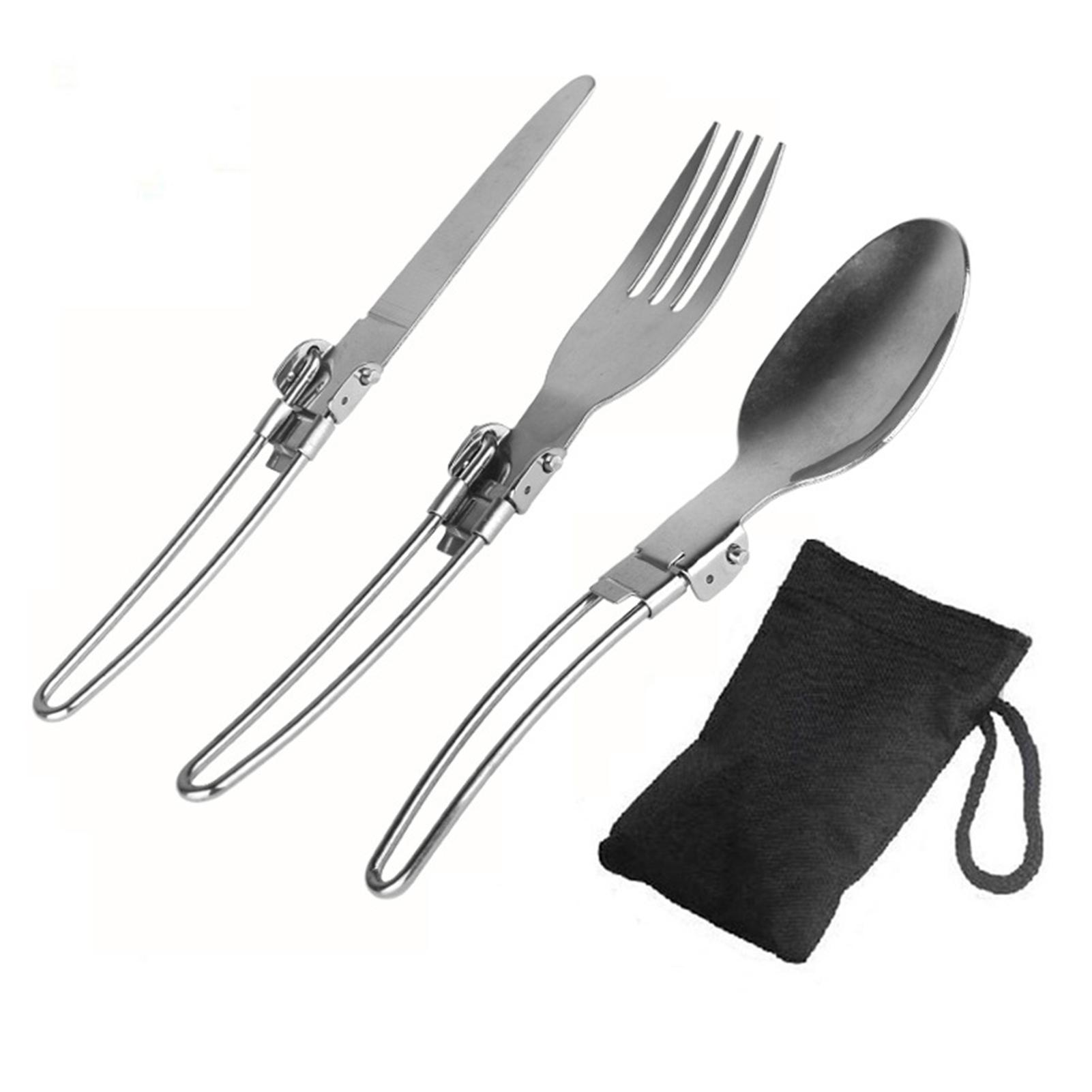 Bộ dao dĩa 3 cái bằng thép không gỉ