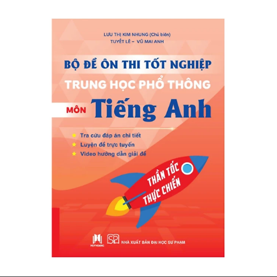 Sách - Bộ đề ôn thi tốt nghiệp trung học phổ thông môn Tiếng Anh