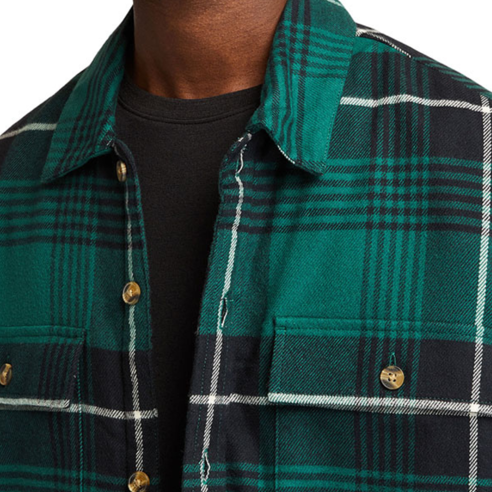 Original Áo Khoác Nam Timberland Insulated Buffalo Shirt Jacket Forest Biome YD TB0A44CCET