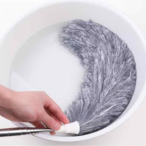 Chổi lông quét bụi cao cấp - Chổi lông gập 90 độ