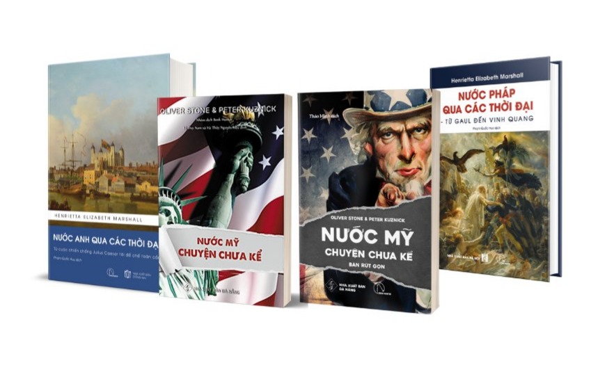 Combo Nền tảng nghiên cứu Lịch sử Anh – Pháp – Mỹ