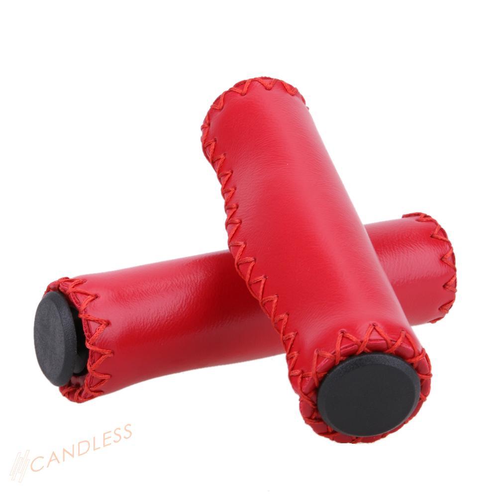 2 Miếng Bọc Tay Cầm Xe Đạp Bằng Da Chống Trượt