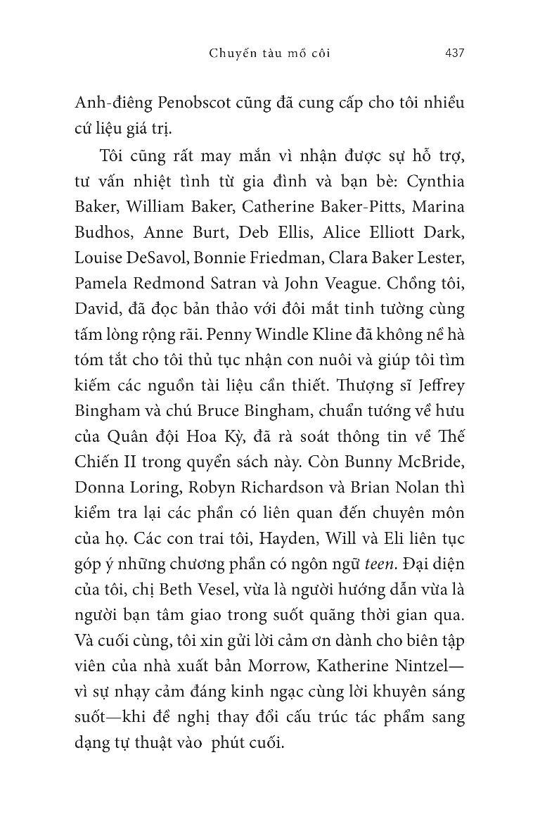 Chuyến Tàu Mồ Côi