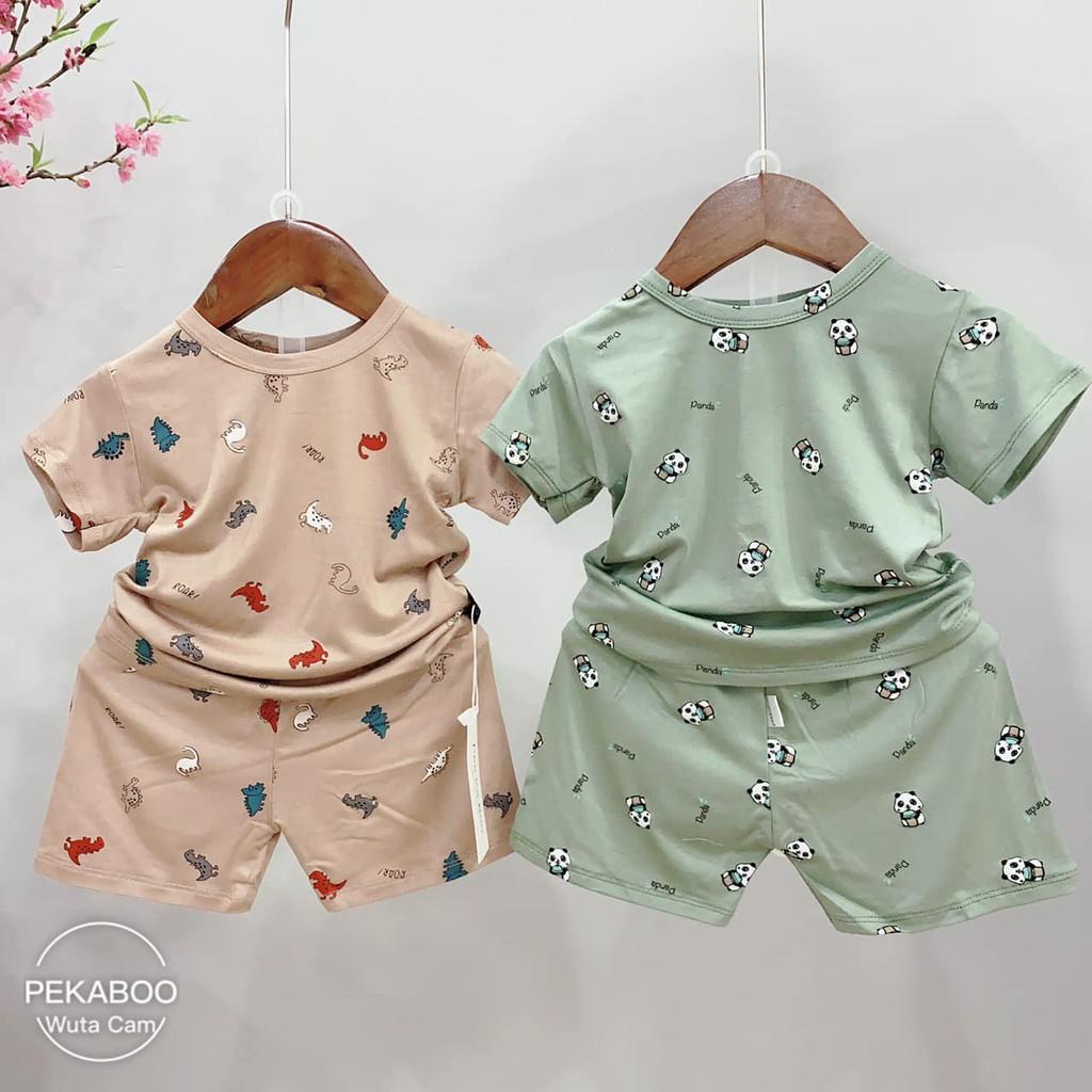 Đồ bộ cộc chất vải thun lạnh cho bé