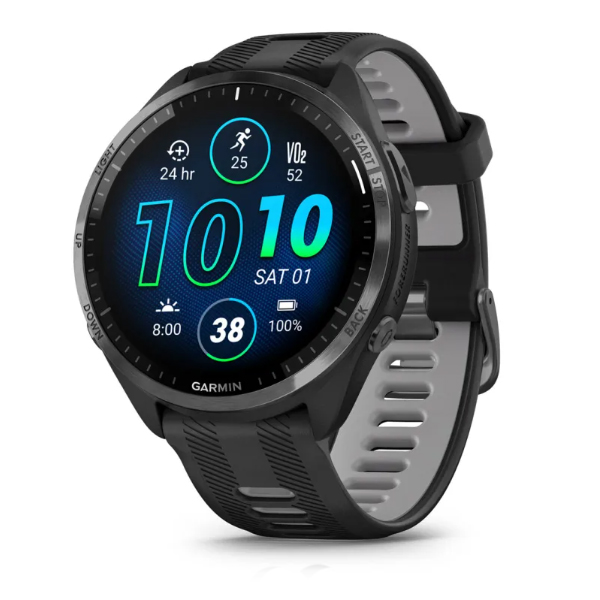 Đồng Hồ Chạy Bộ Garmin Forerunner 965 - Vòng Đeo Thông Minh Theo Dõi Sức Khỏe - Hàng Chính Hãng FPT