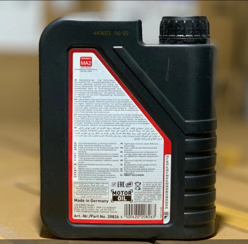 Nhớt Liqui Moly Scooter Race 10W40 cho xe tay ga (950026)