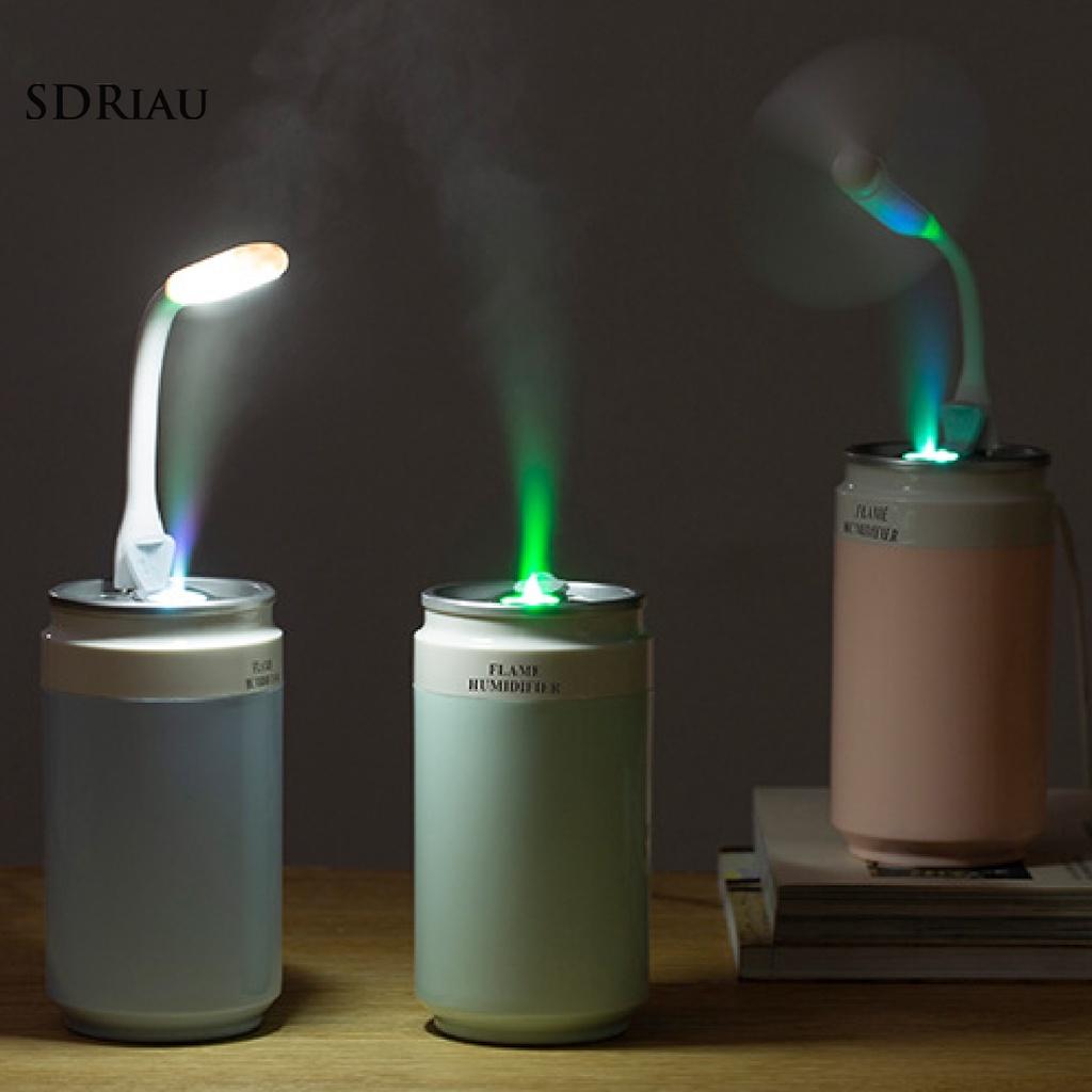 Máy Phun Sương Tạo Độ Ẩm Không Khí Có Đèn Led Tiện Dụng Cho Xe Hơi