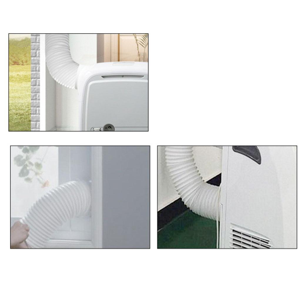 Portable Air Conditioner Exhaust Hose Coupler Tube Connector Window Adaptor