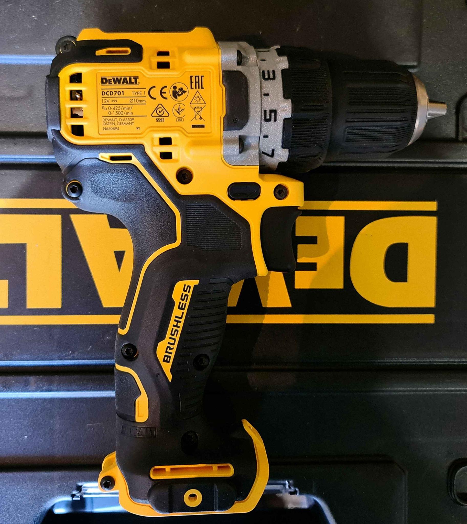 THÂN MÁY KHOAN PIN CẦM TAY 12V/BL DEWALT DCD701N- HÀNG CHÍNH HÃNG