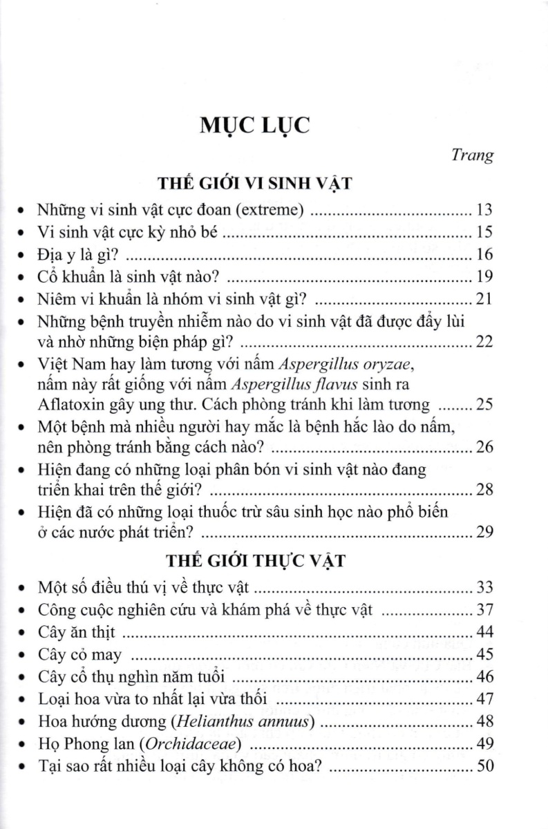 Những Bí Ẩn Sinh Giới - HNB