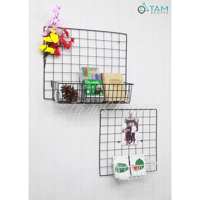 Tấm lưới sắt treo tường cỡ nhỏ H-LSTT-10