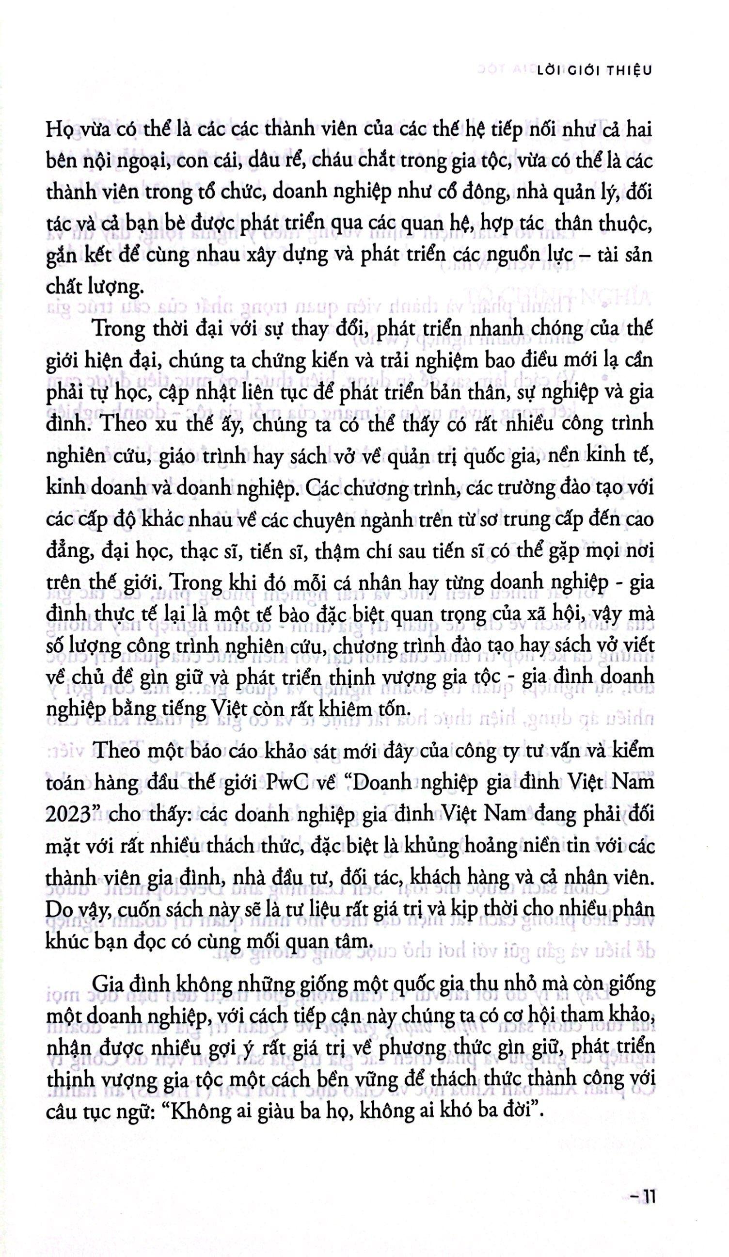 Thịnh Vượng Gia Tộc ( Bìa Mềm)