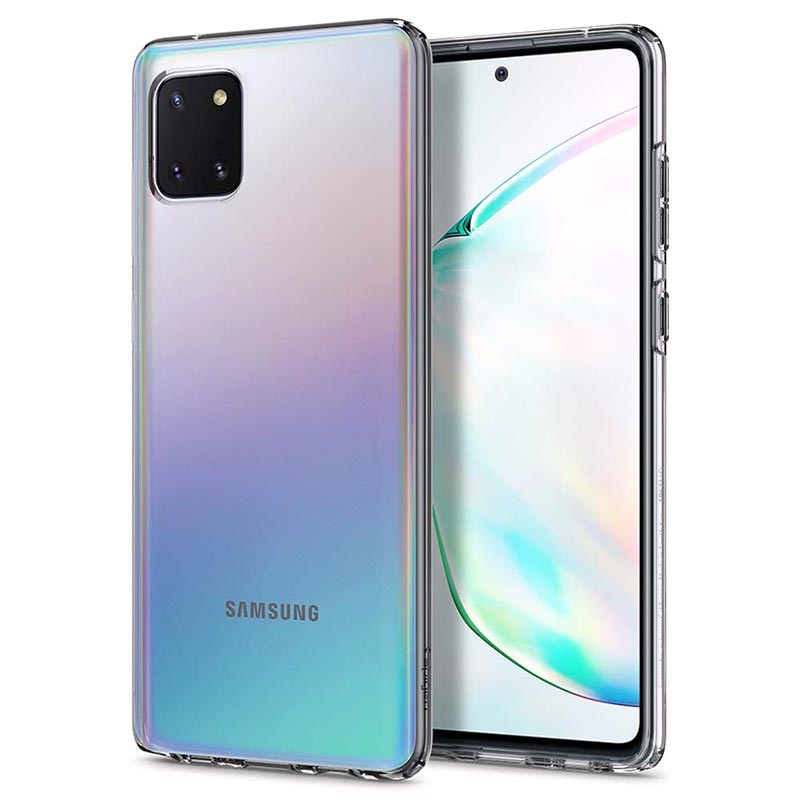Ốp lưng silicon dẻo trong suốt Loại A cao cấp cho Samsung Galaxy Note 10 Lite - Hàng chính hãng