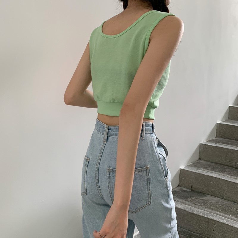 Áo Ba Lỗ Croptop Nữ Thời Trang