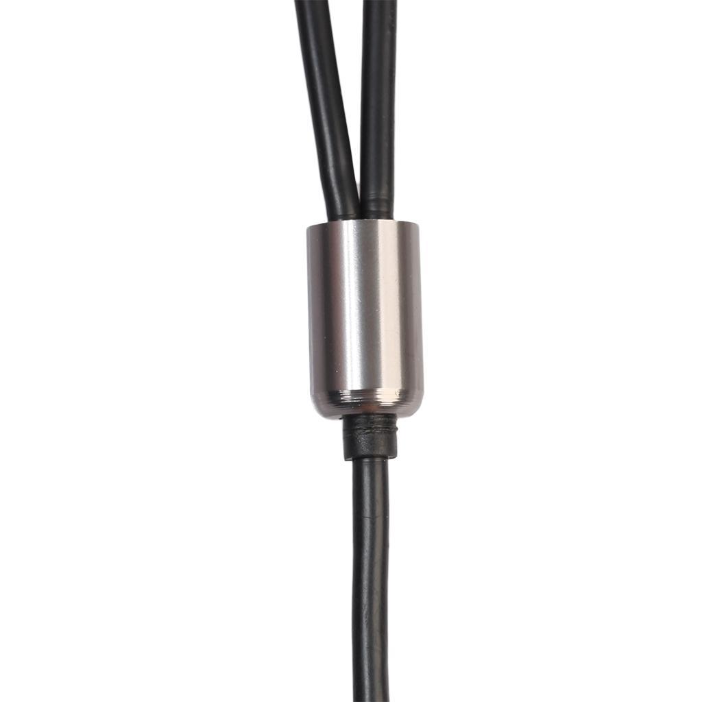 3.3FT Aux Audio 3.5mm Stereo Male to 2 RCA Y Cable Double-Shielde For Phone iPod MP3 Tablet Hi-Fi, Pack of 2