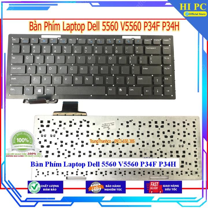 Bàn Phím Laptop Dell 5560 V5560 P34F P34H - Hàng Nhập Khẩu
