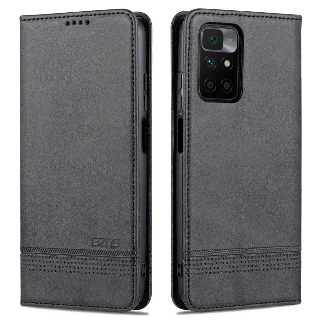 Bao da điện thoại PU nắp lật từ tính có ngăn đựng thẻ cho Xiaomi Redmi 10 9 9A 9C Redmi Note 10S 10 4G 5G Redmi Note 9S / Redmi Note 9 Pro Max