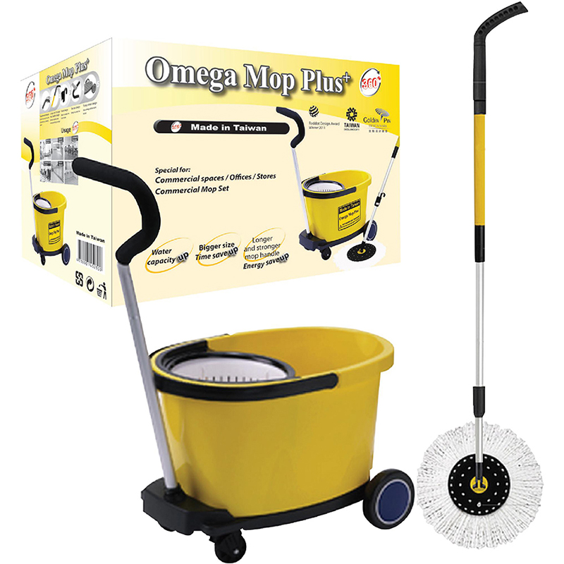 Bộ Lau Nhà 360 OMEGA MOP PLUS (Công Nghiệp)