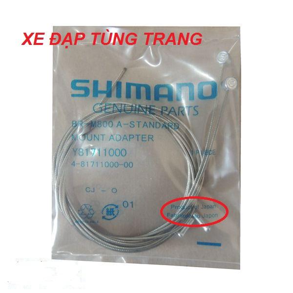 Bộ ruột phanh / dây phanh thép không dỉ SHIMANO JAPAN