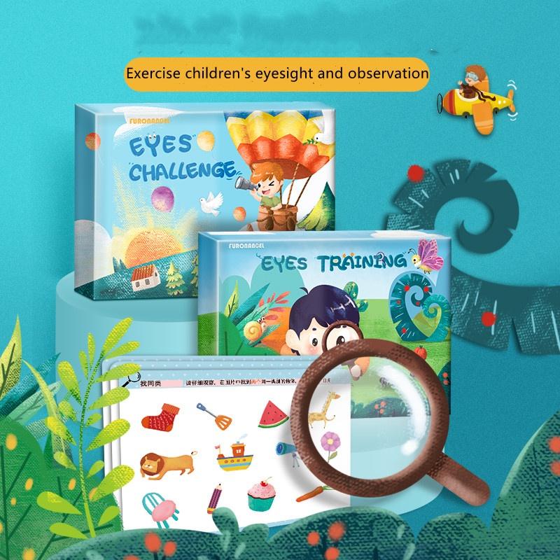 Bộ đồ chơi tập trung mắt tăng sự tập trung có thể tái sử dụng cho trẻ em