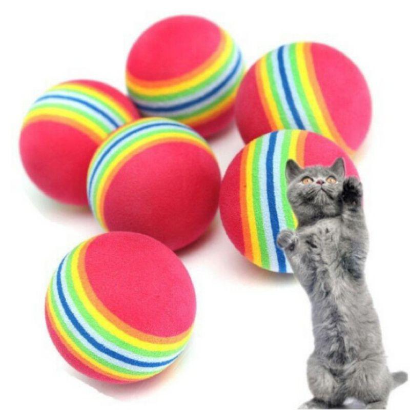 đồ chơi bóng mềm cho chó mèo thú cưng