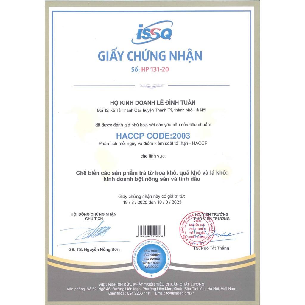 Trà Quất Sấy Khô Mộc Sắc 500g Siêu thị thiên nhiên