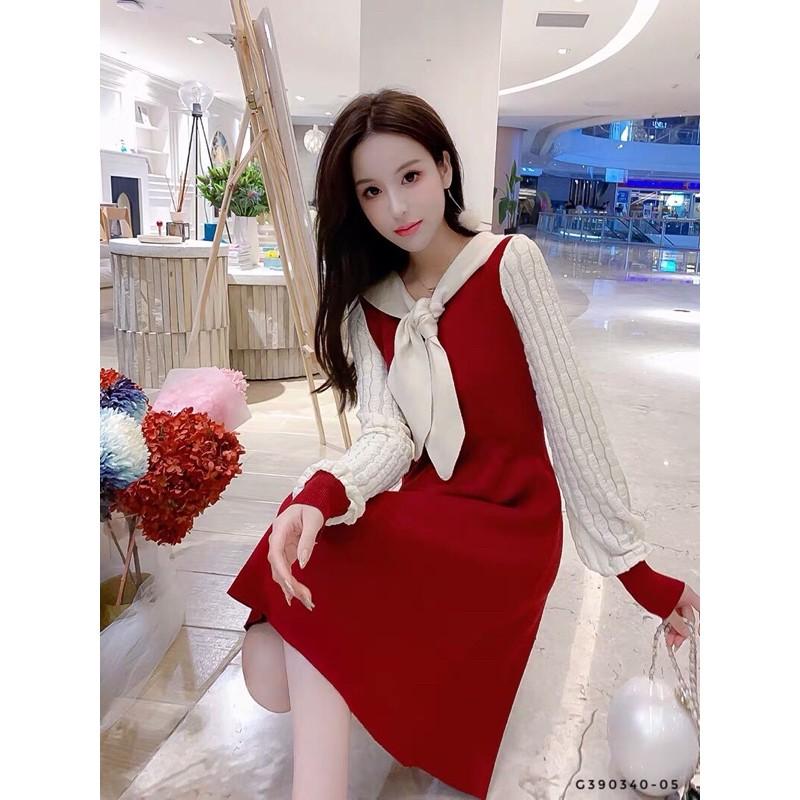 Váy len cho con bú ️kèm ảnh thật shop chụp