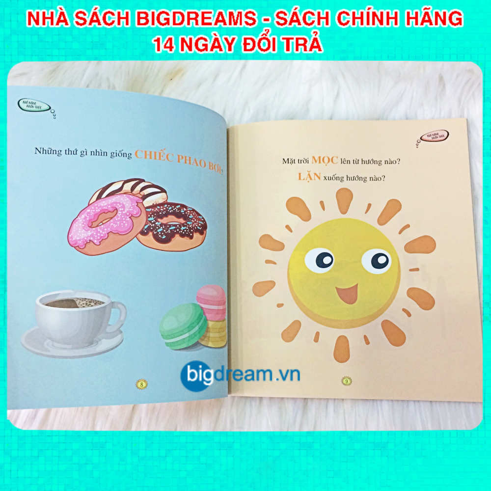 Mẹ Hỏi Con Trả Lời - Khả Năng Nhận Thức - Cuốn Sách Vỡ Lòng Đầu Tiên Của Tớ Truyện kể cho bé trước giờ đi ngủ 0-3 tuổi