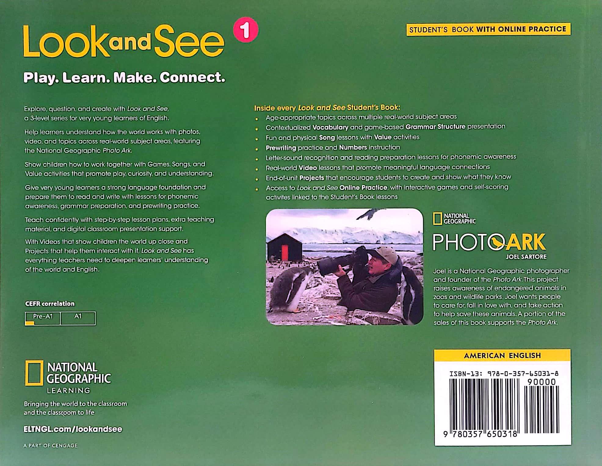 Look And See 1 AME: Student's Book With Online Practice And Student’s Ebook